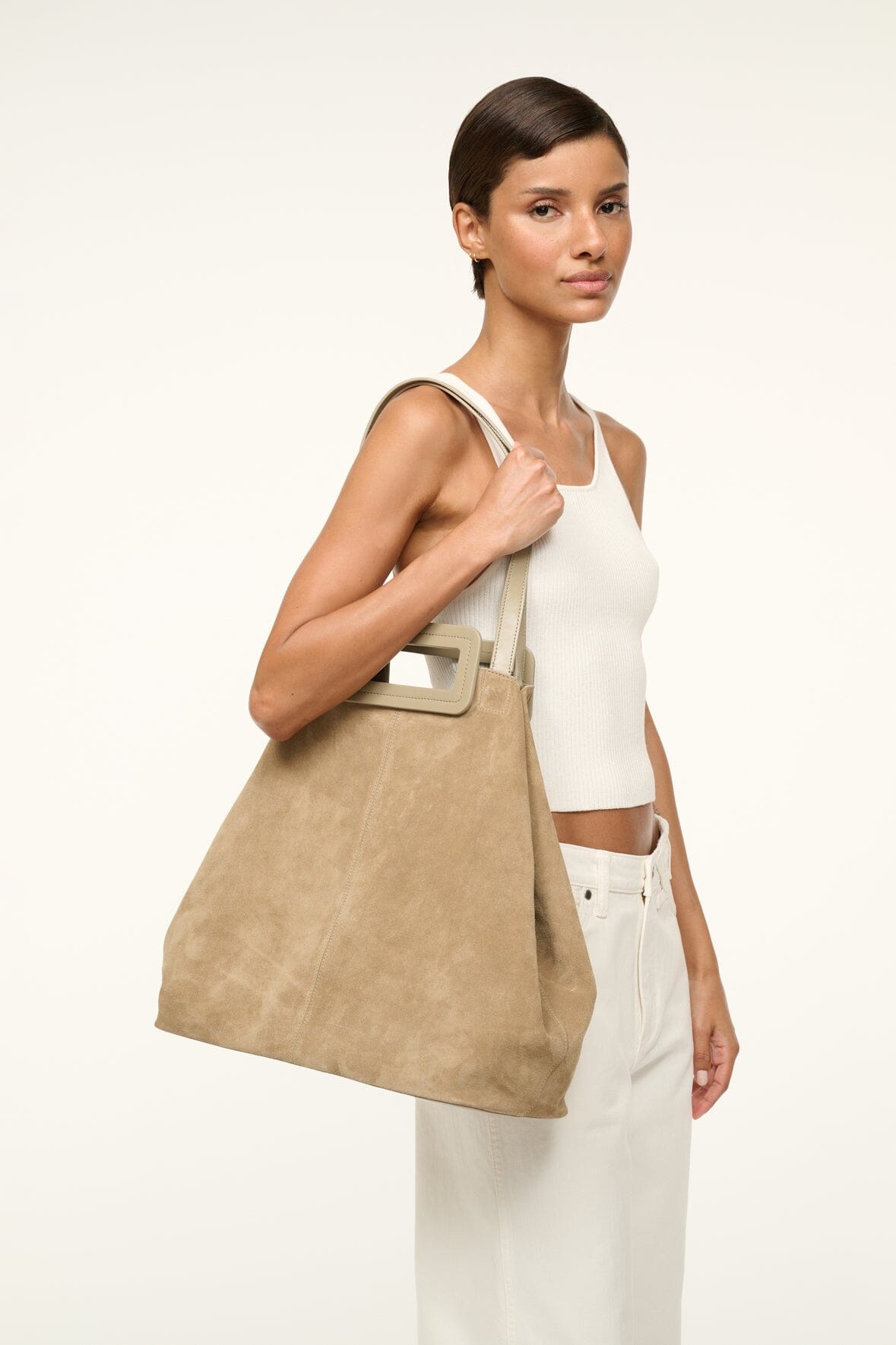 STAUD GRANDE TOTE BAG DUNE - 8