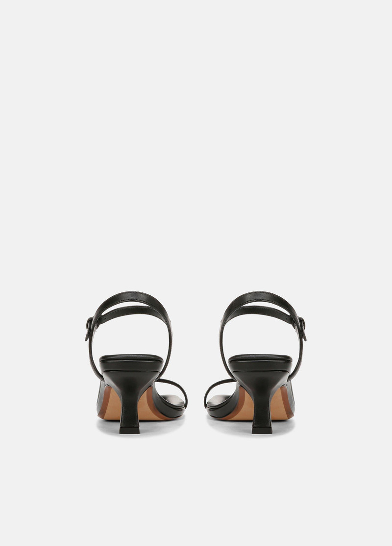 Vince Coco Leather Kitten-Heel 샌들 outlook