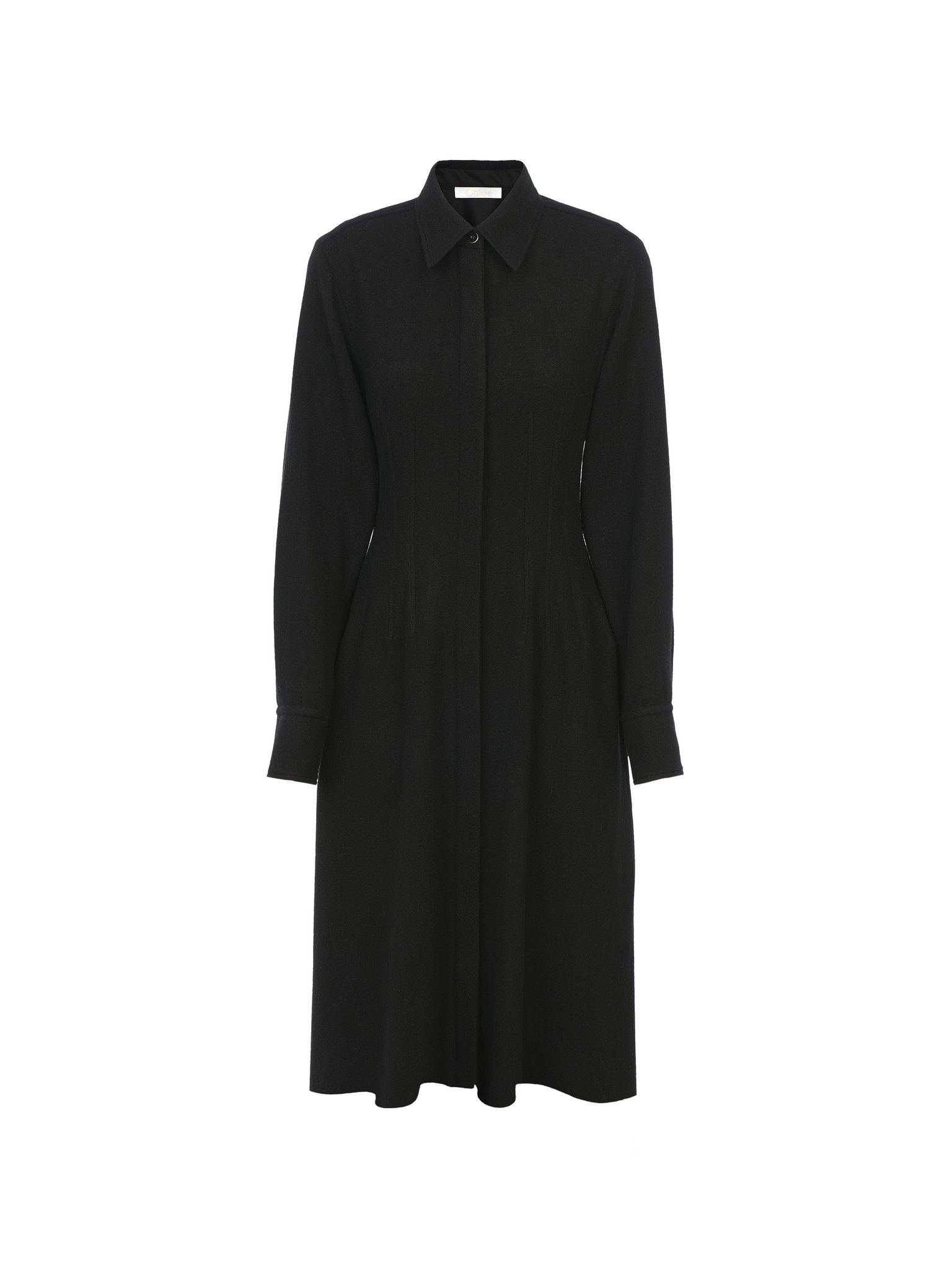 MIDI SHIRT DRESS - 1