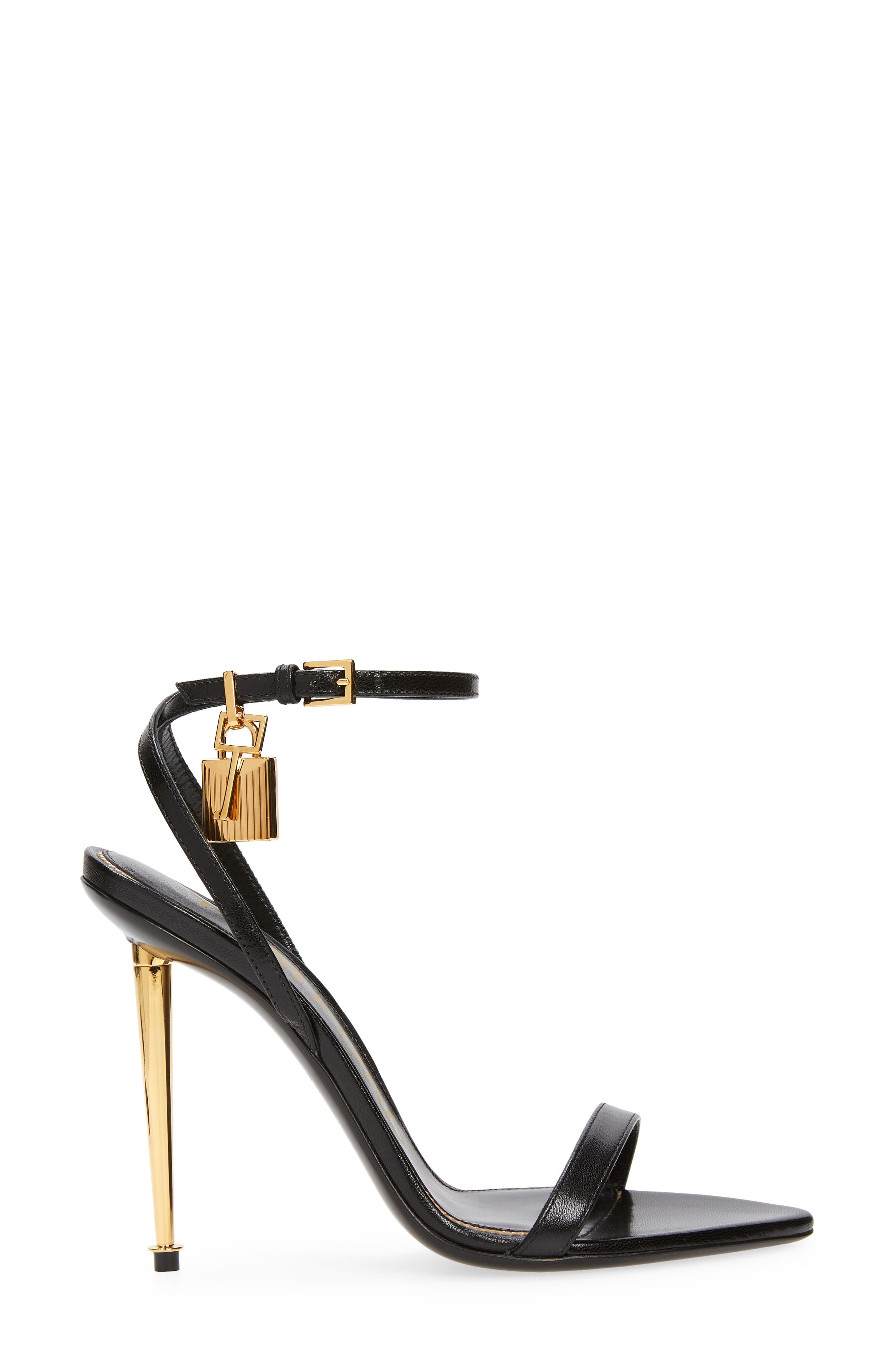 Padlock Pointy Toe Sandal - 3