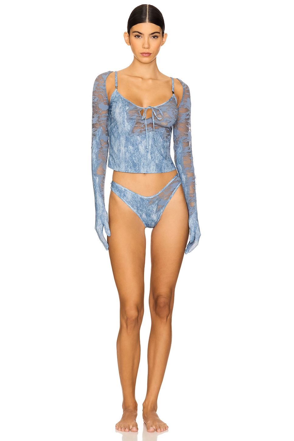 X Savage Lace Sleep Cami - 7