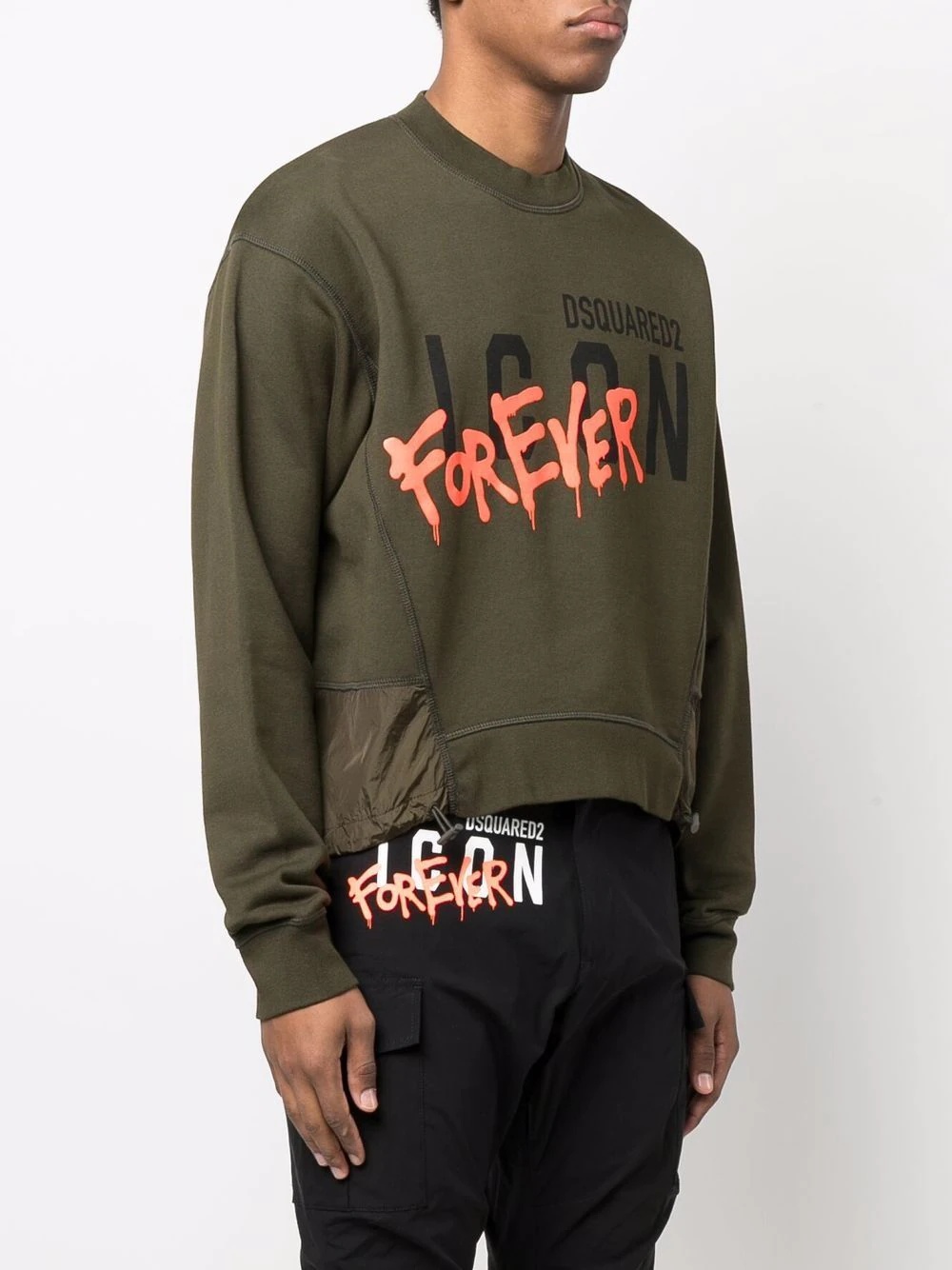 Forever logo-print sweatshirt - 3