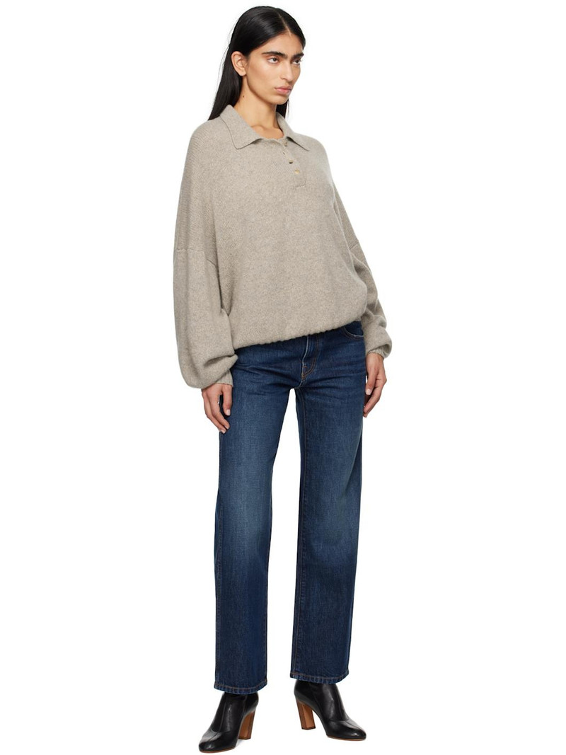 KHAITE Blue Kerrie Jeans outlook