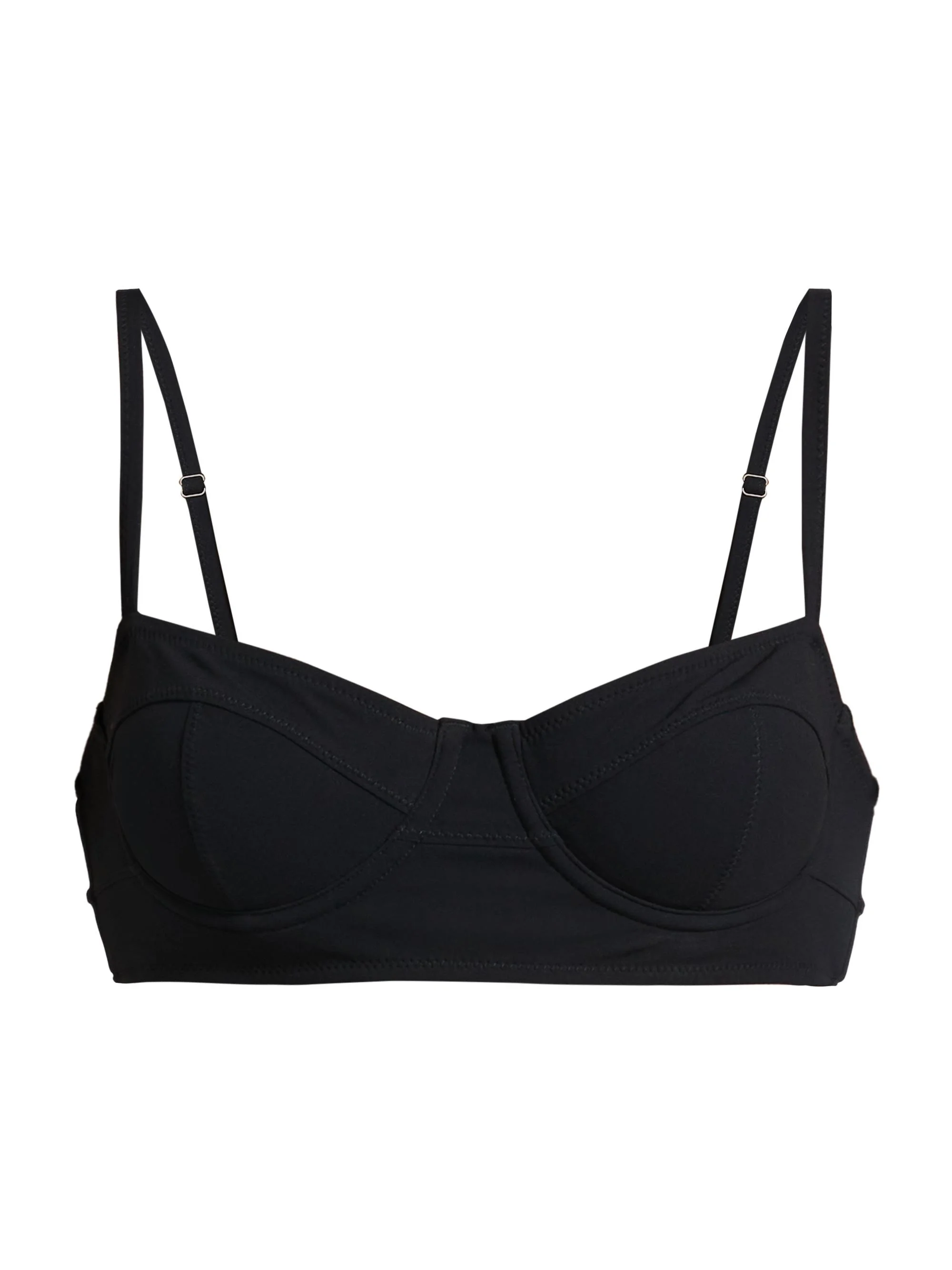 Women's Zahara Bikini Top - Noir - 1