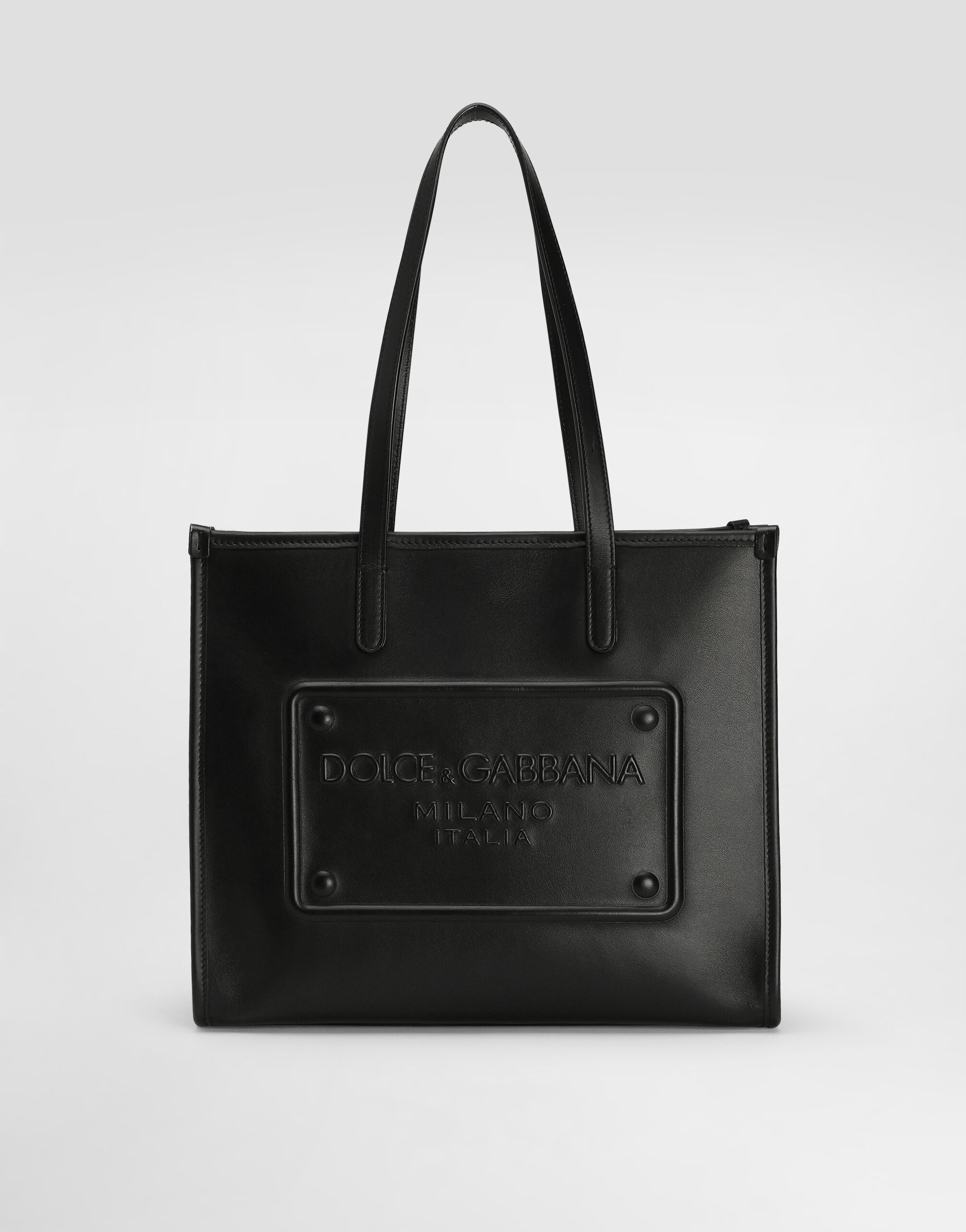 Medium calfskin shopper - 1