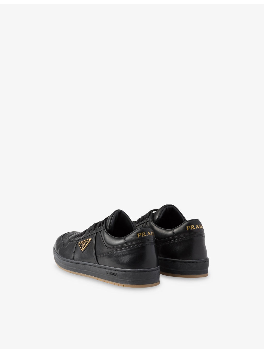 Downtown low-top leather trainers - 4