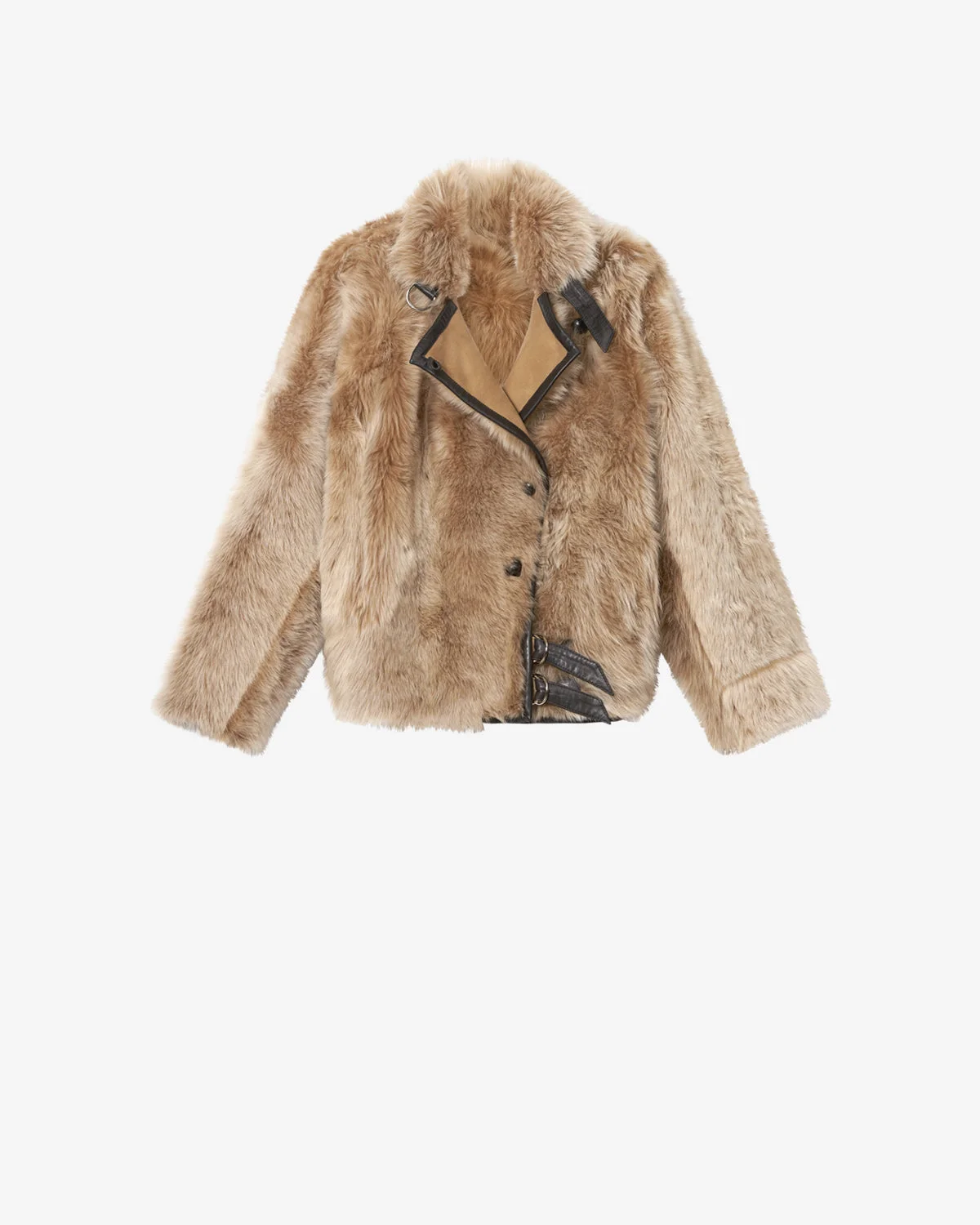 ROAMA SHEARLING COAT - 1