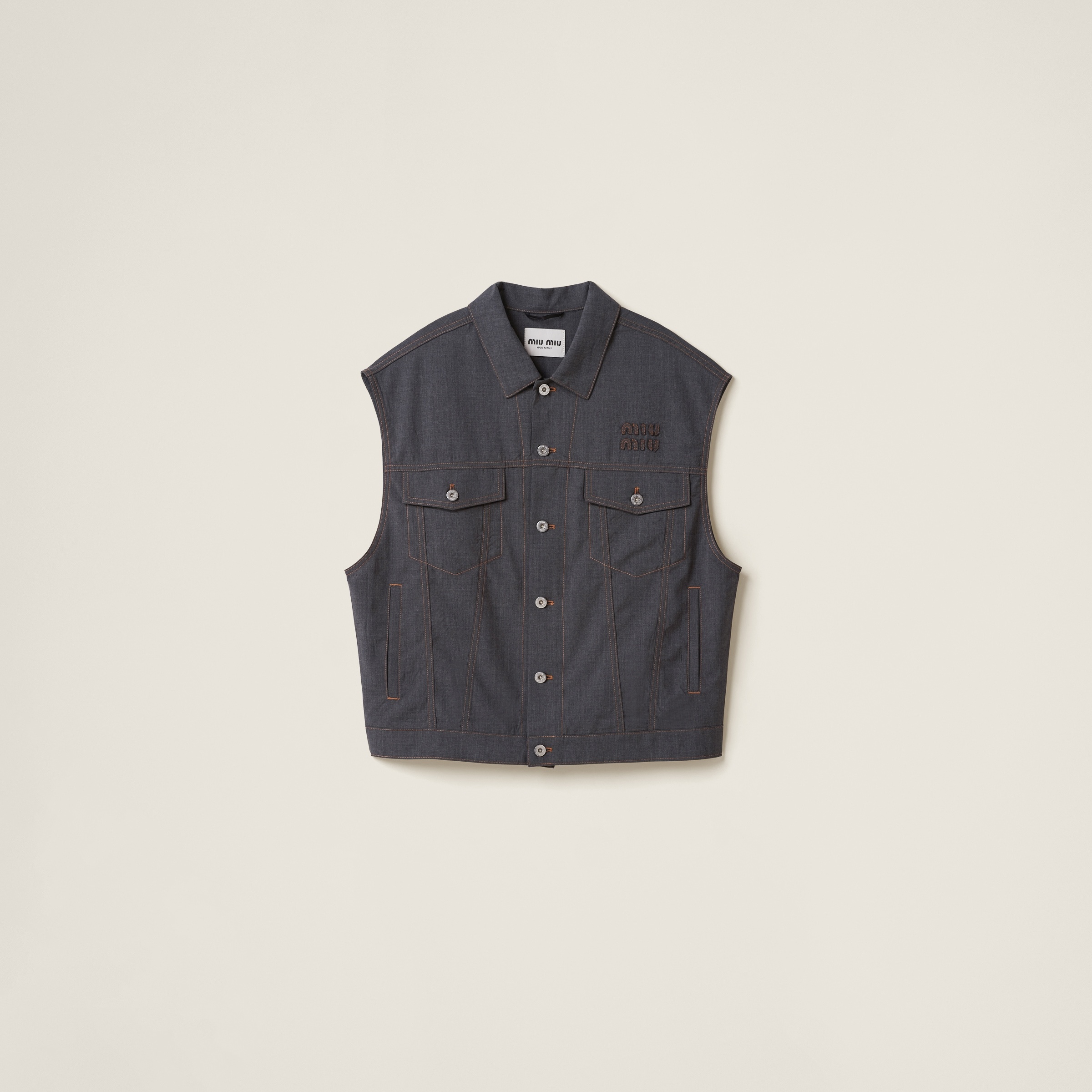 Wool blouson jacket - 1
