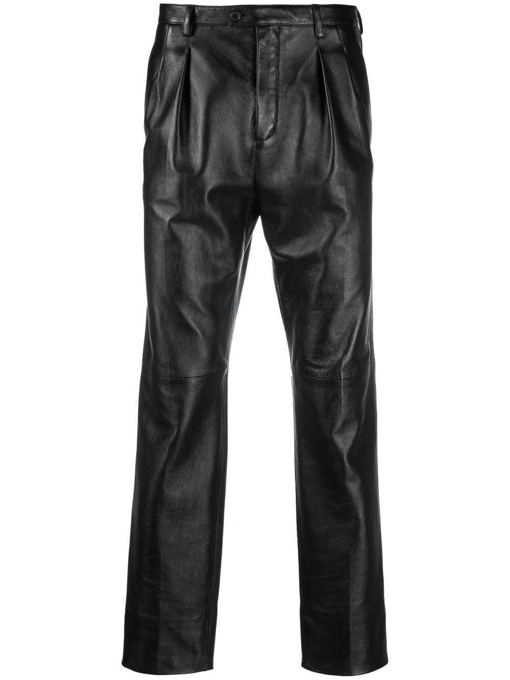 high-rise tapered trousers - 1