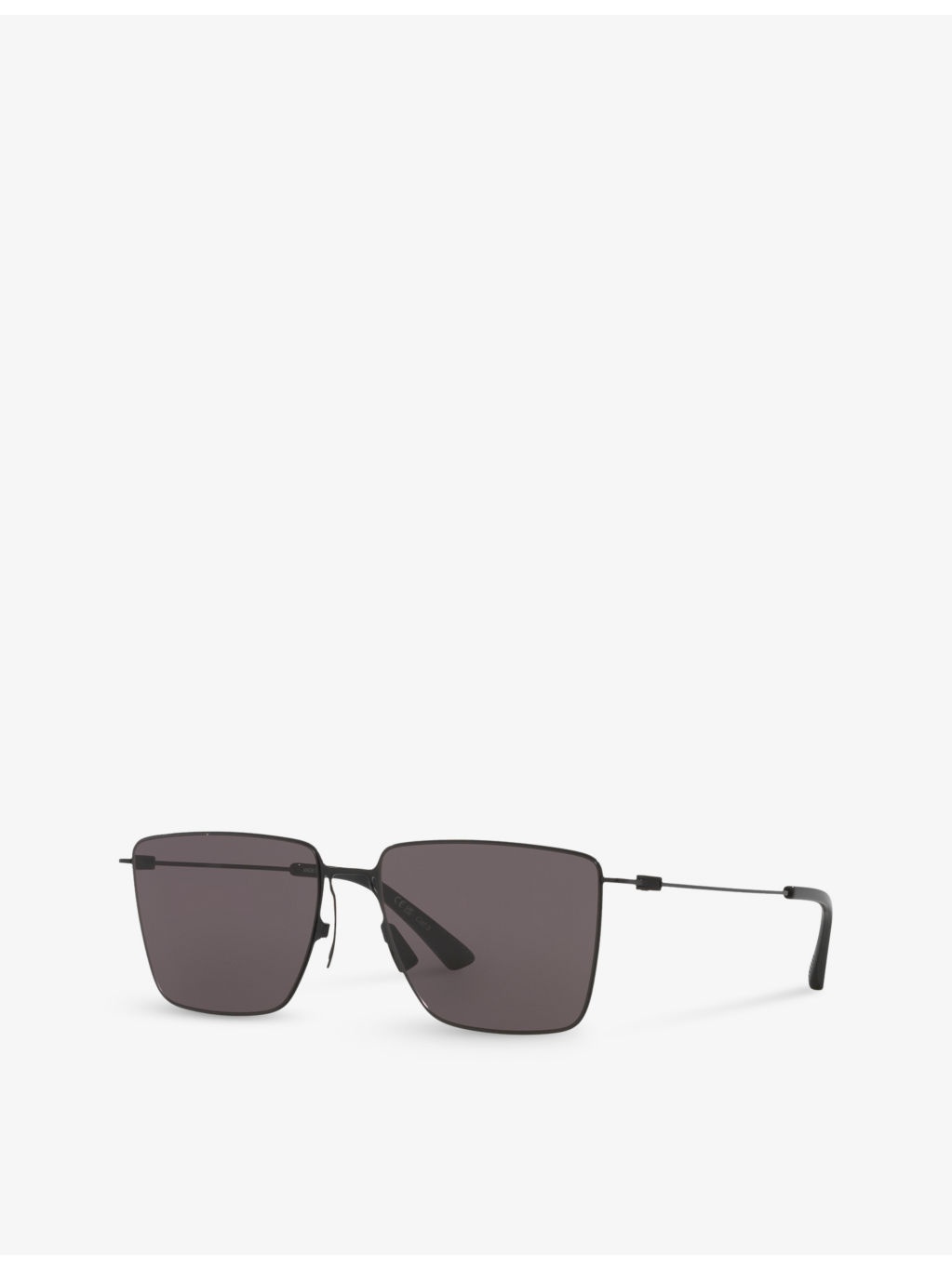 6J000422 BV1267S square-frame metal sunglasses - 2