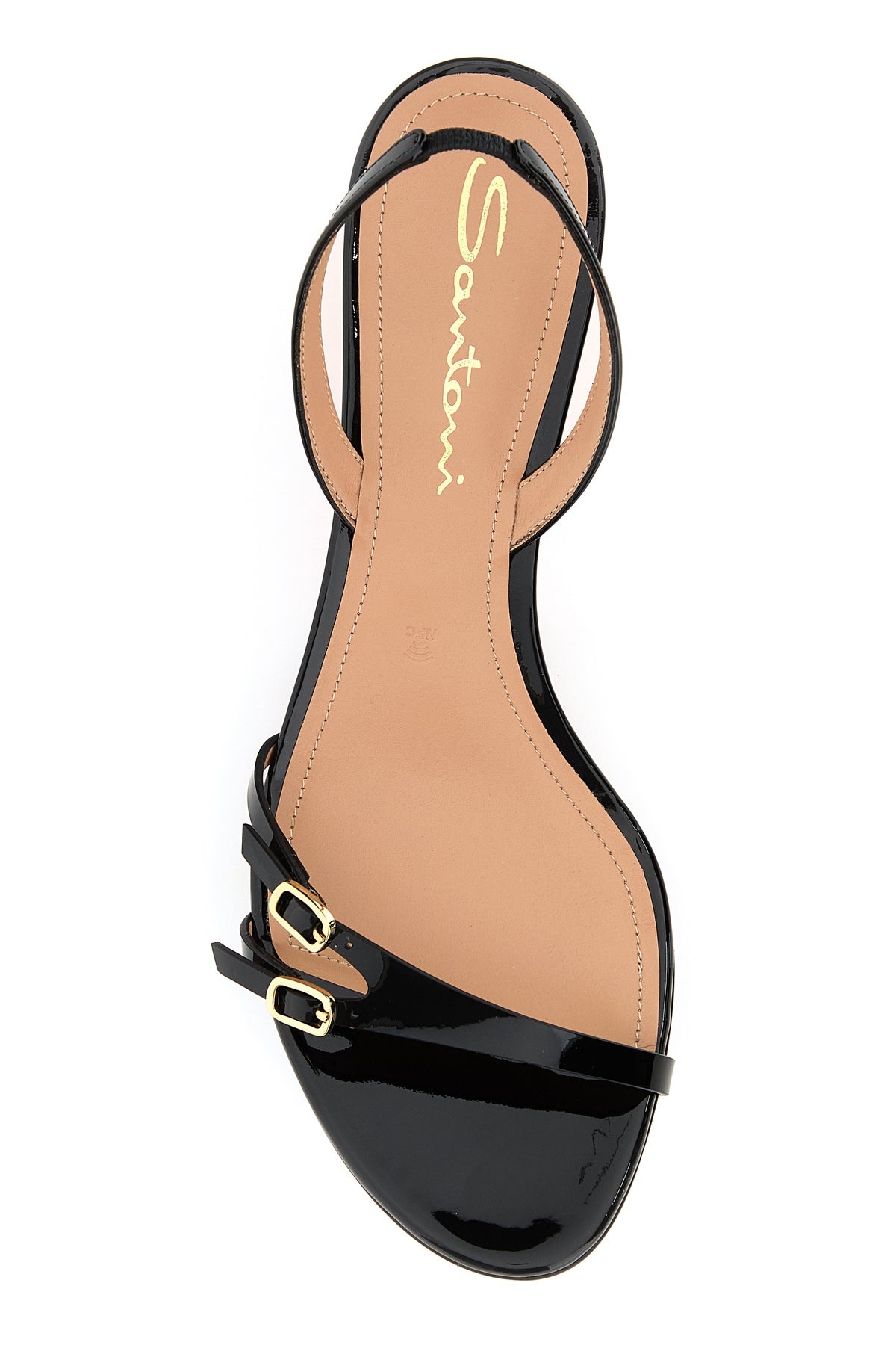 Black leather Virna sandals - 4