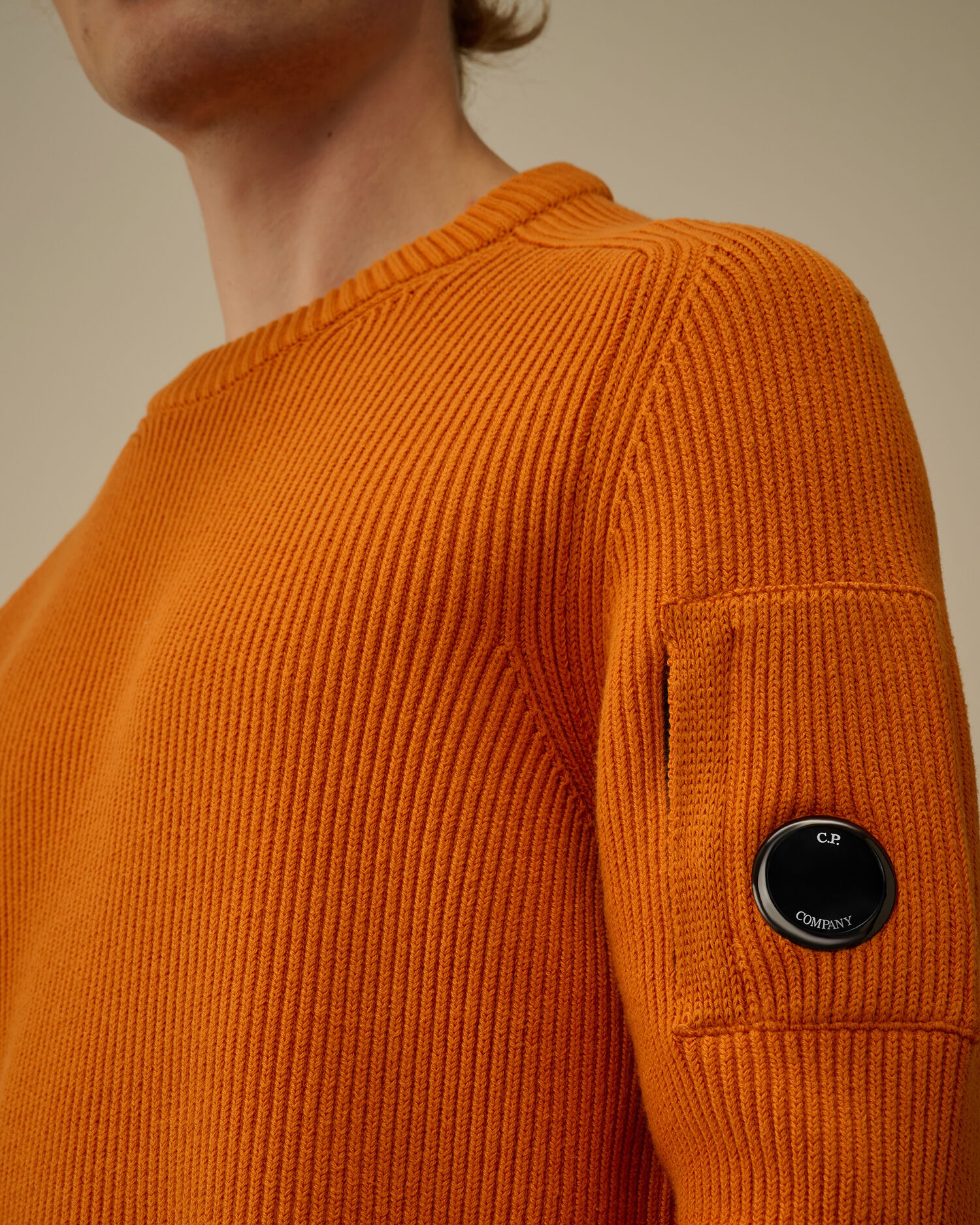 Full Rib Crewneck Lens Sweater - 5