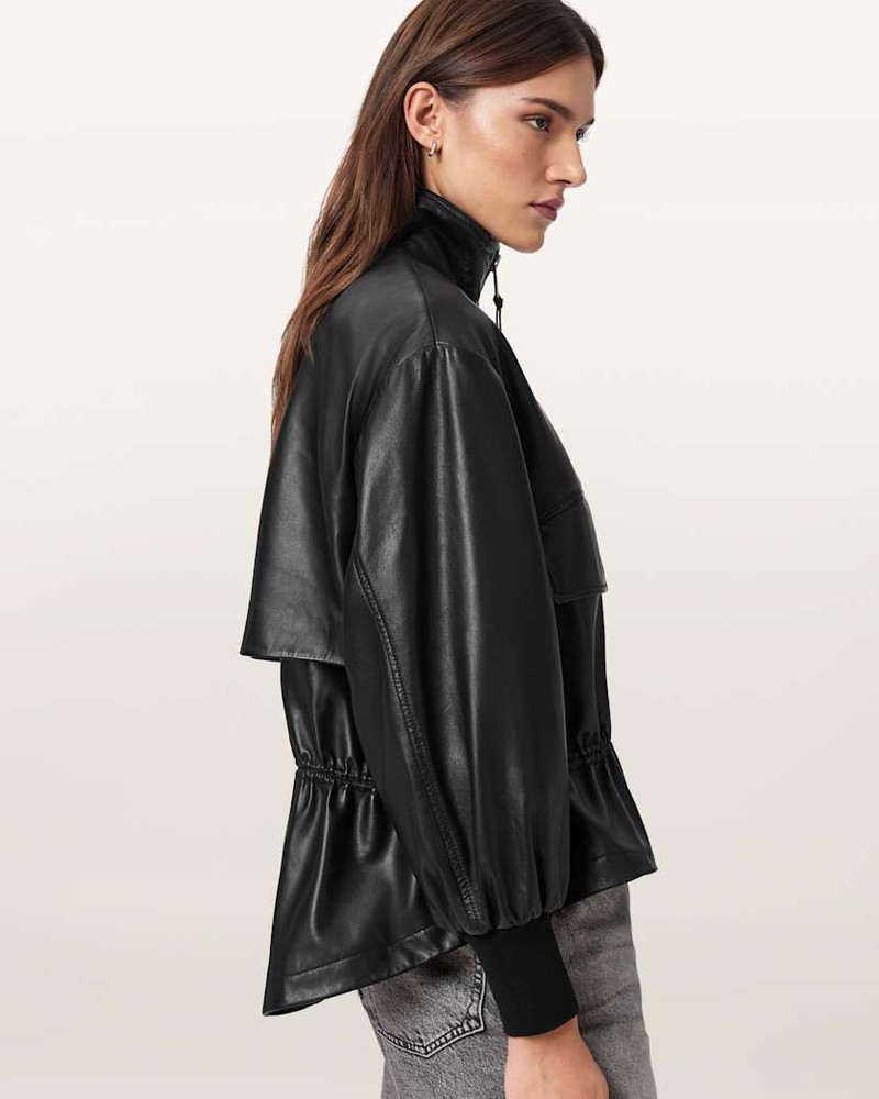 FLOR LEATHER JACKET 5