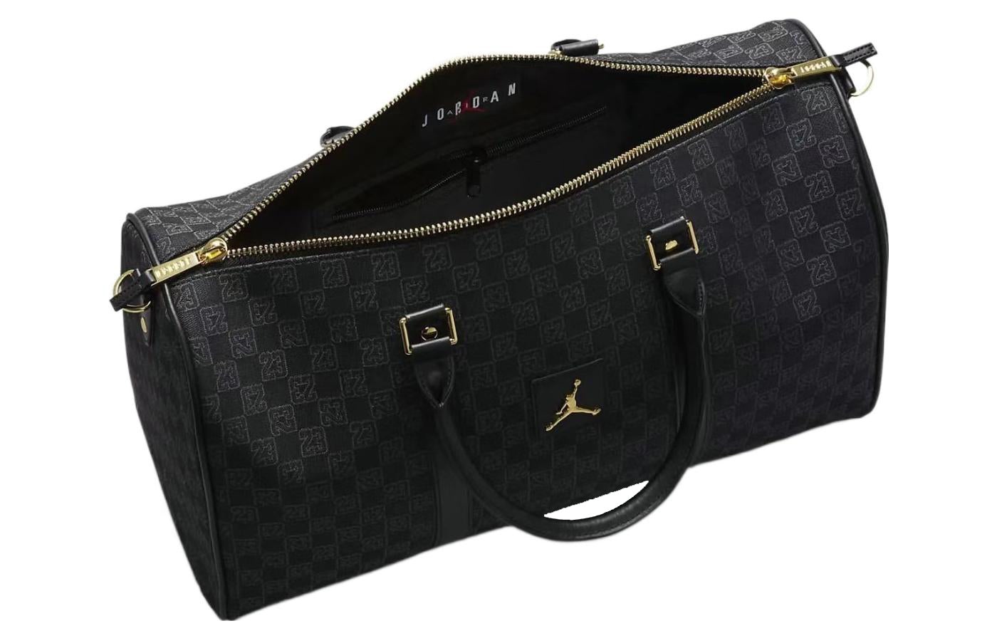 Air Jordan Monogram Duffle Bag 'Black' FJ6787-011 - 3