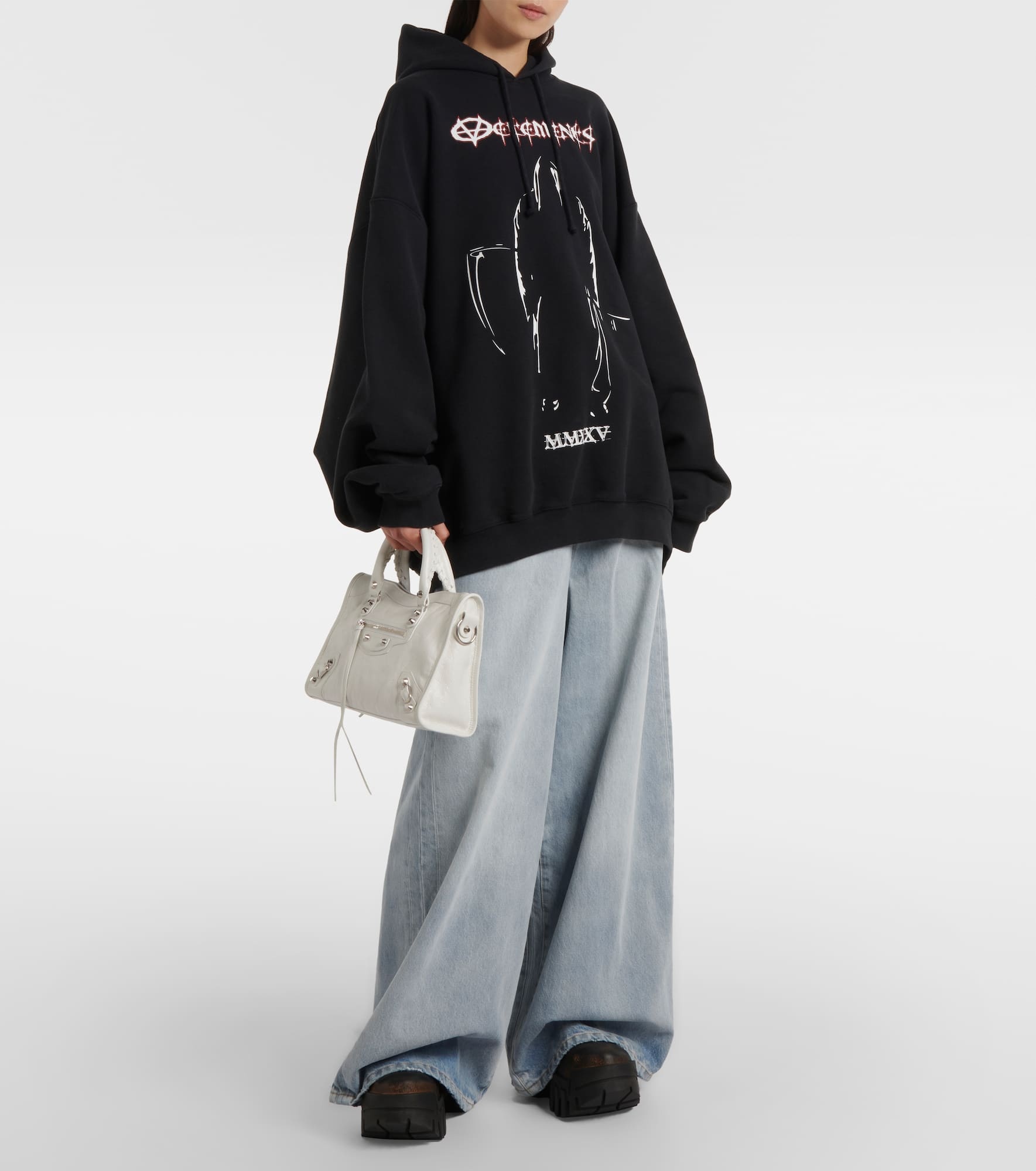 Oversized wide-leg jeans - 2