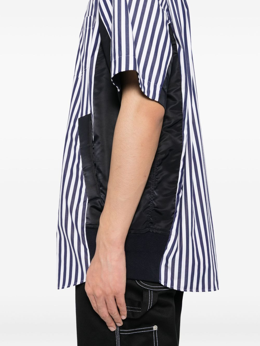 cotton striped shirt - 5