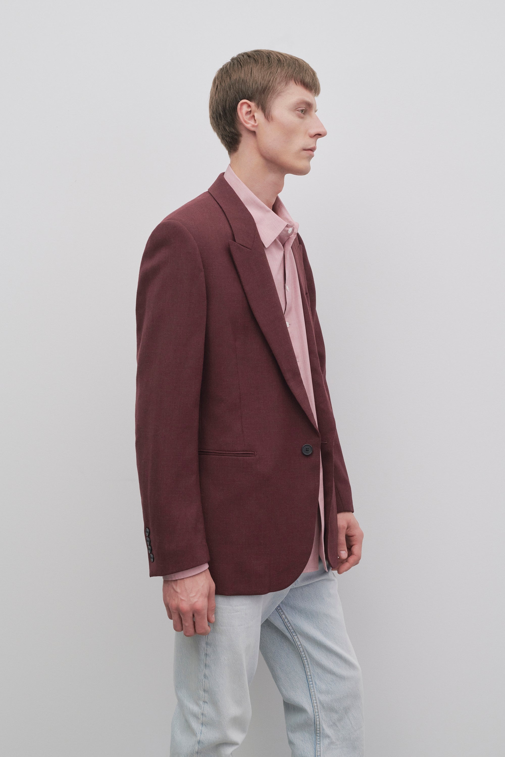 Faris Jacket in Virgin Wool - 4