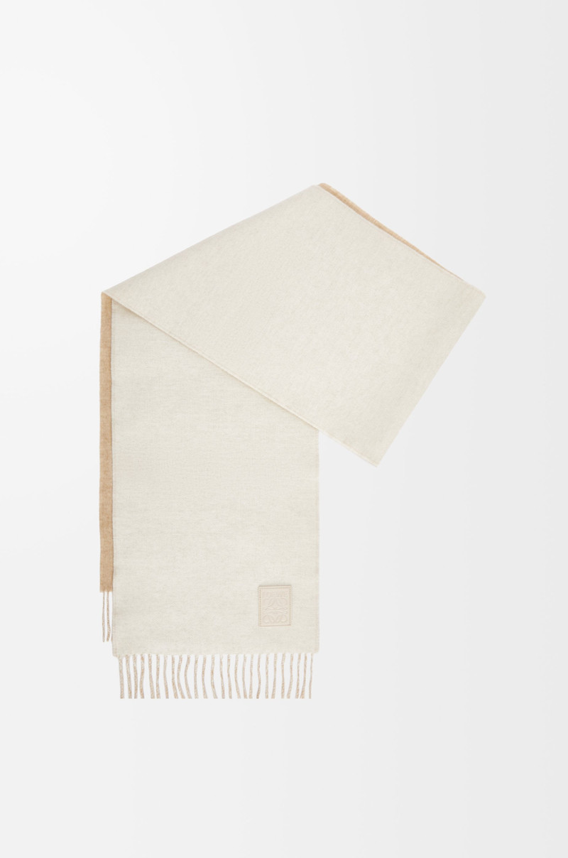 Scarf in wool and cashmere 1