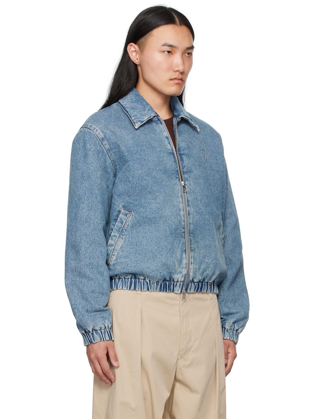 Blue Ami de Coeur Denim Jacket - 2