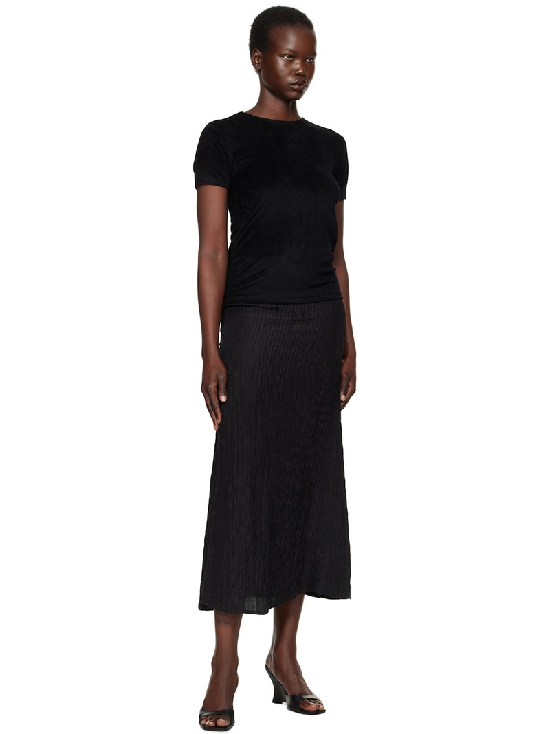 BASERANGE Black Omo T-shirt outlook