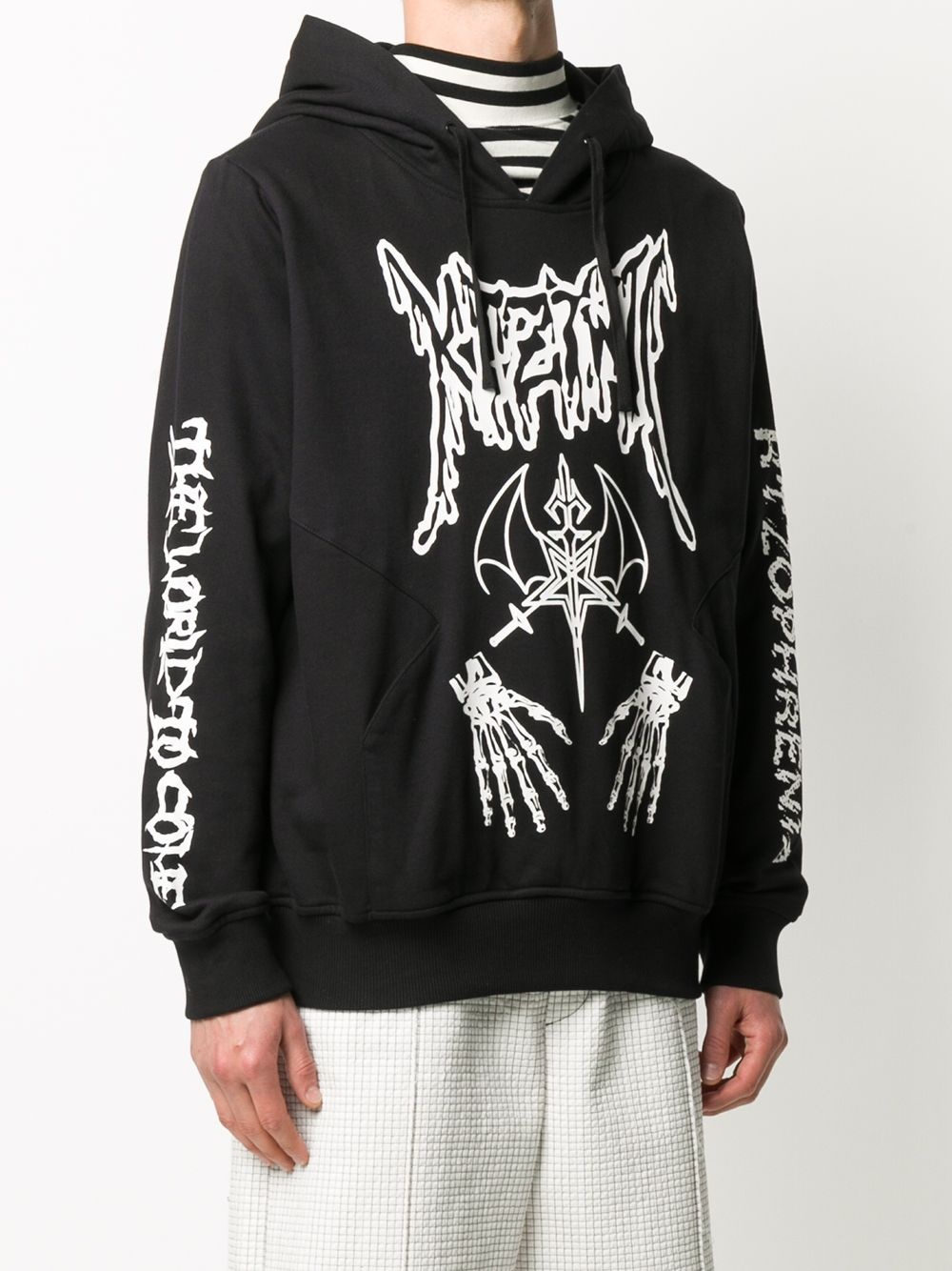 Dead Metal printed hoodie - 4