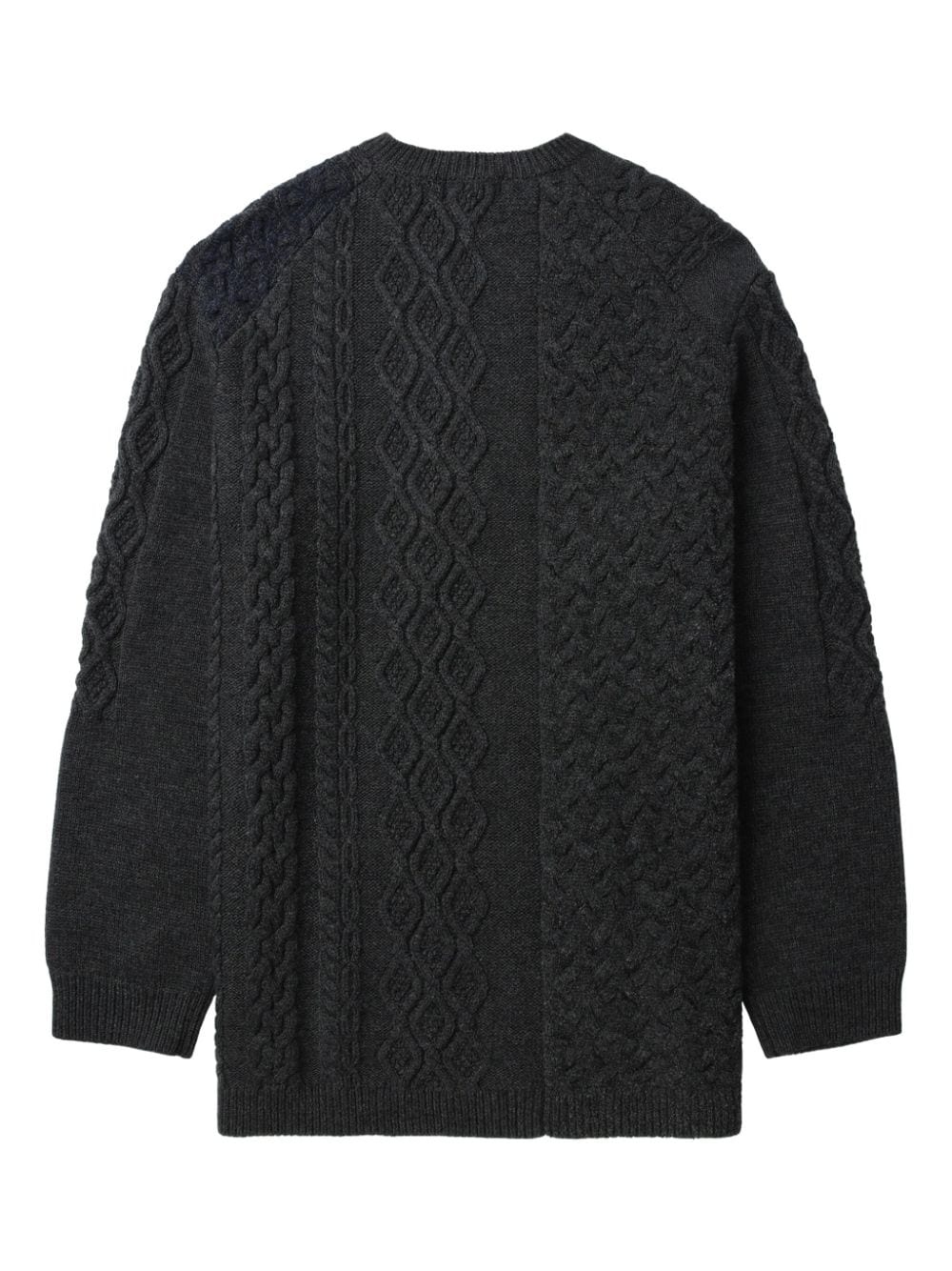 panelled jumper - 6