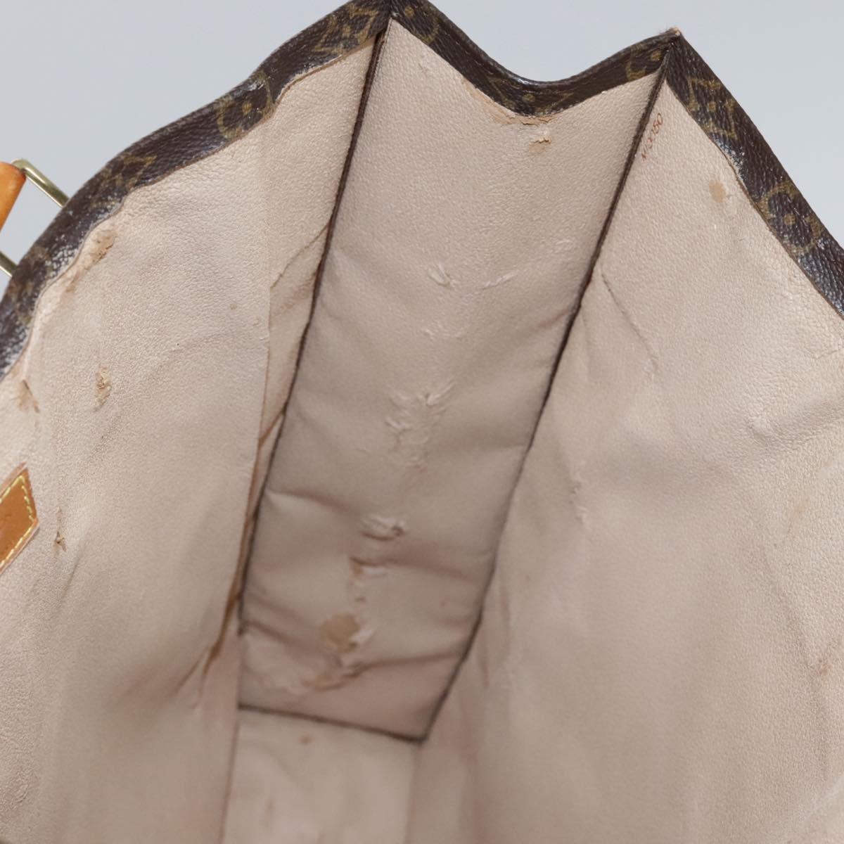 LOUIS VUITTON Monogram Sac Plat Hand Bag M51140 - 15