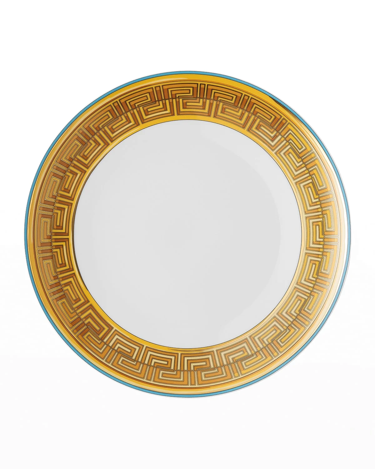Medusa Amplified Blue Coin Dinner Plate - 1