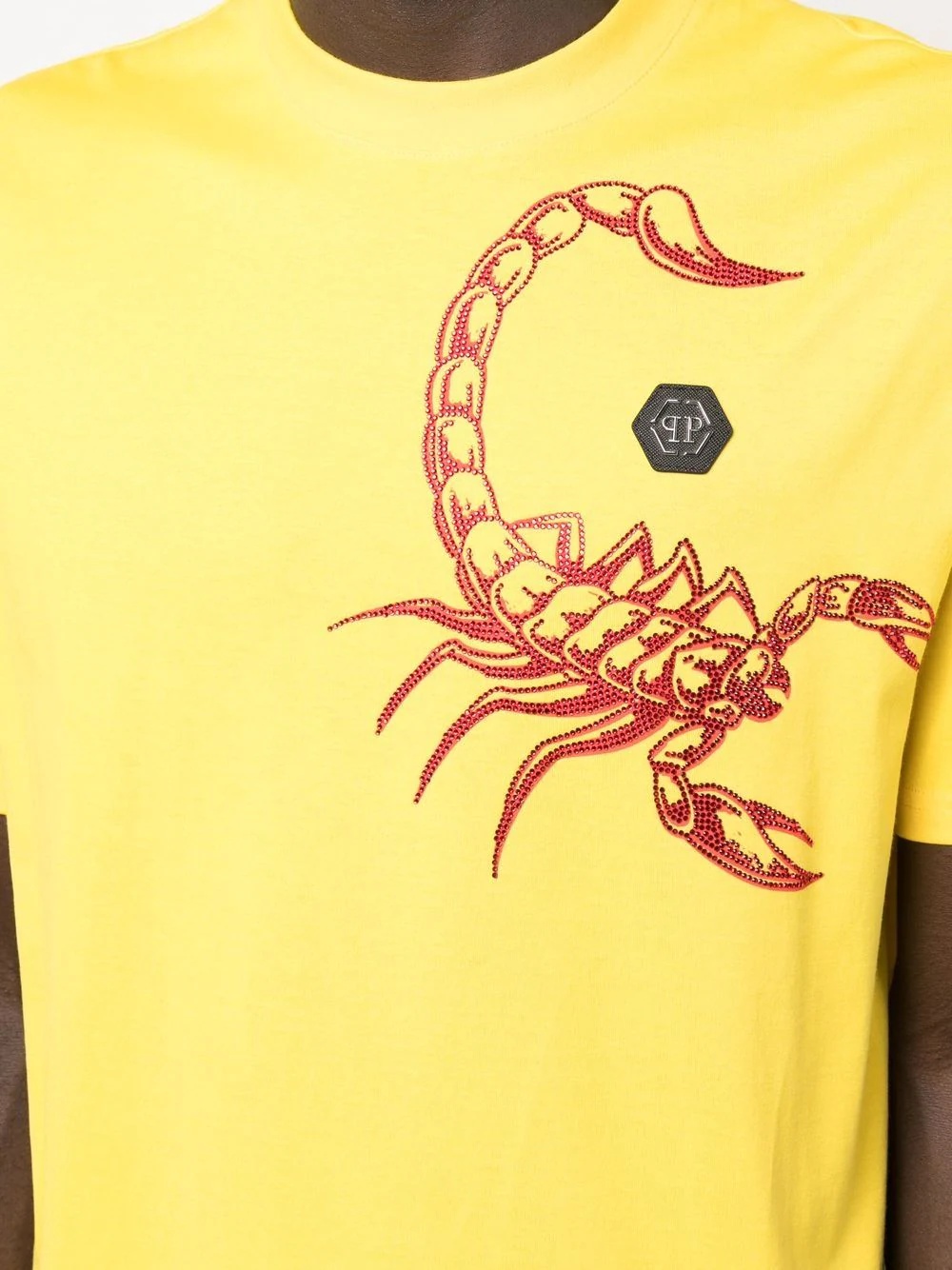 Scorpion-print short-sleeve T-shirt - 5