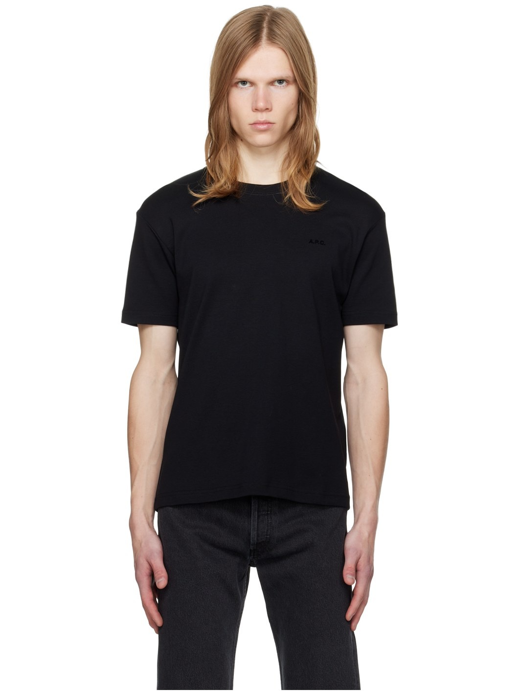 Black Lewis T-Shirt - 1