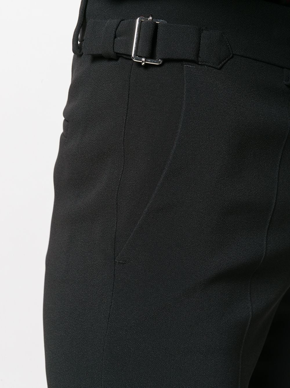 straight-leg tailored trousers - 5