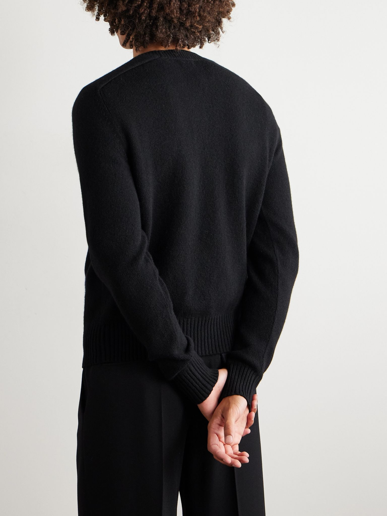 Cashmere Sweater Black - 4