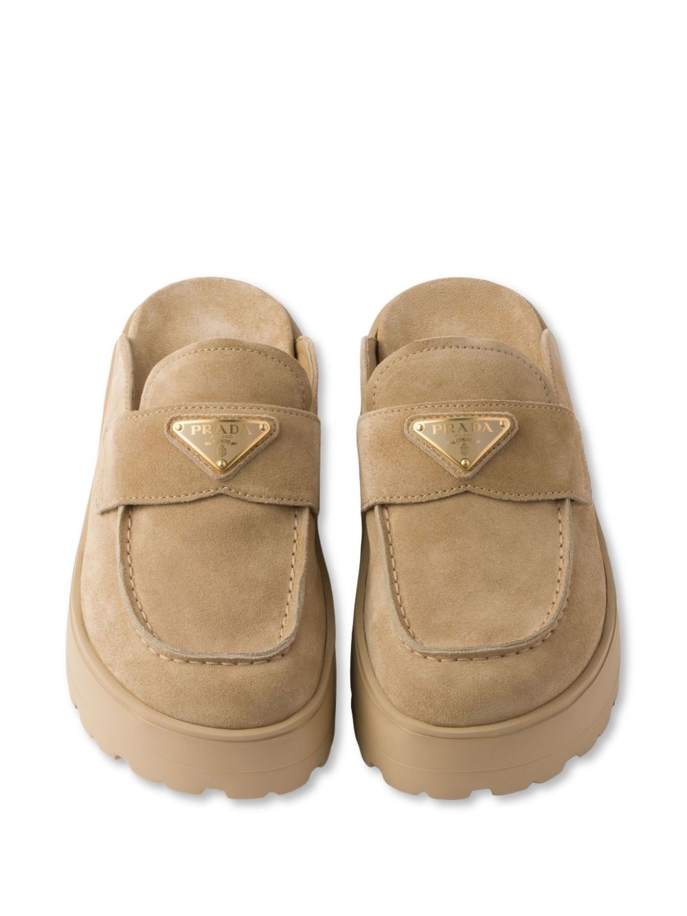platform slip-on mules - 4