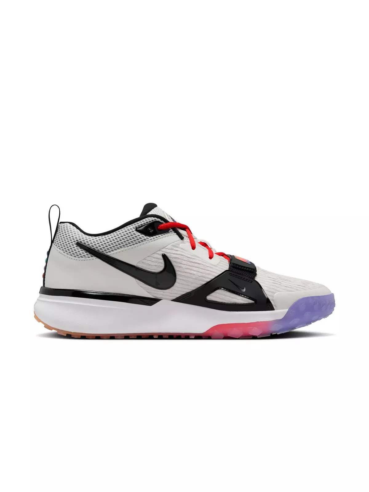 Air Zoom Diamond Elite Turf PE "Phantom/Royal Pulse/Dark Russet/Black" Men's Baseball Shoe - 2