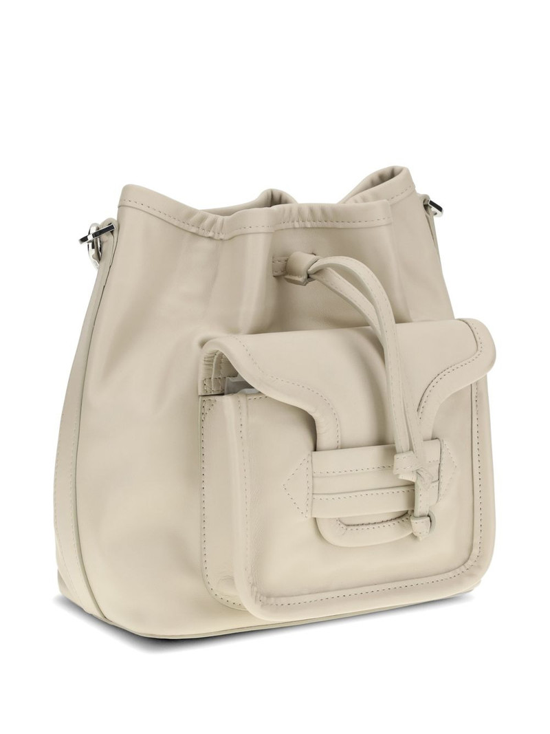 Pierre Hardy maxi Alpha Day drawstring flap bucket bag outlook