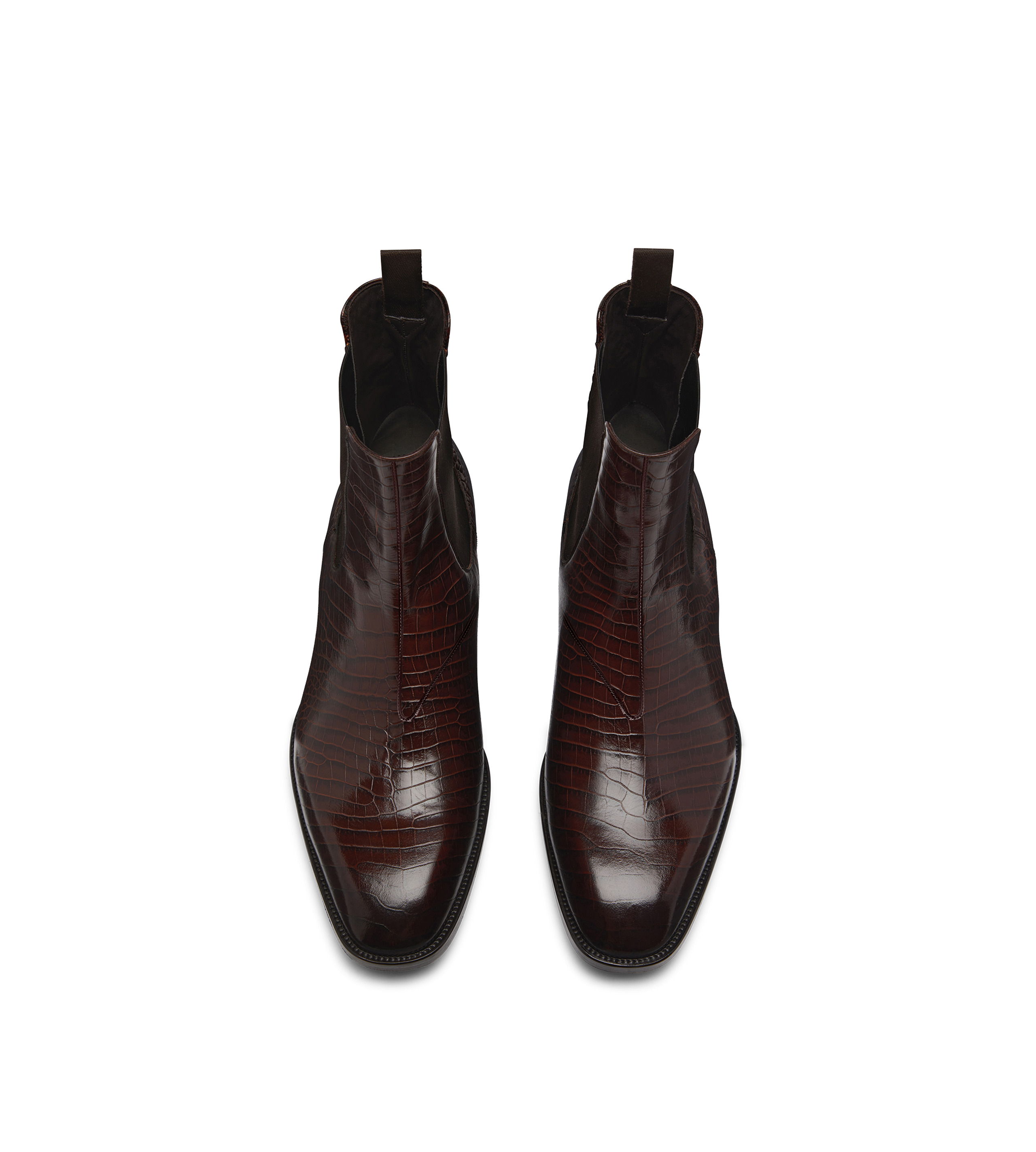 PRINTED CROC HAINAUT CHELSEA BOOT - 2