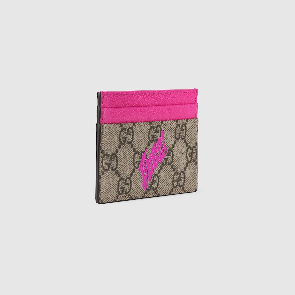 Bi-color GG Monogram card case - 2