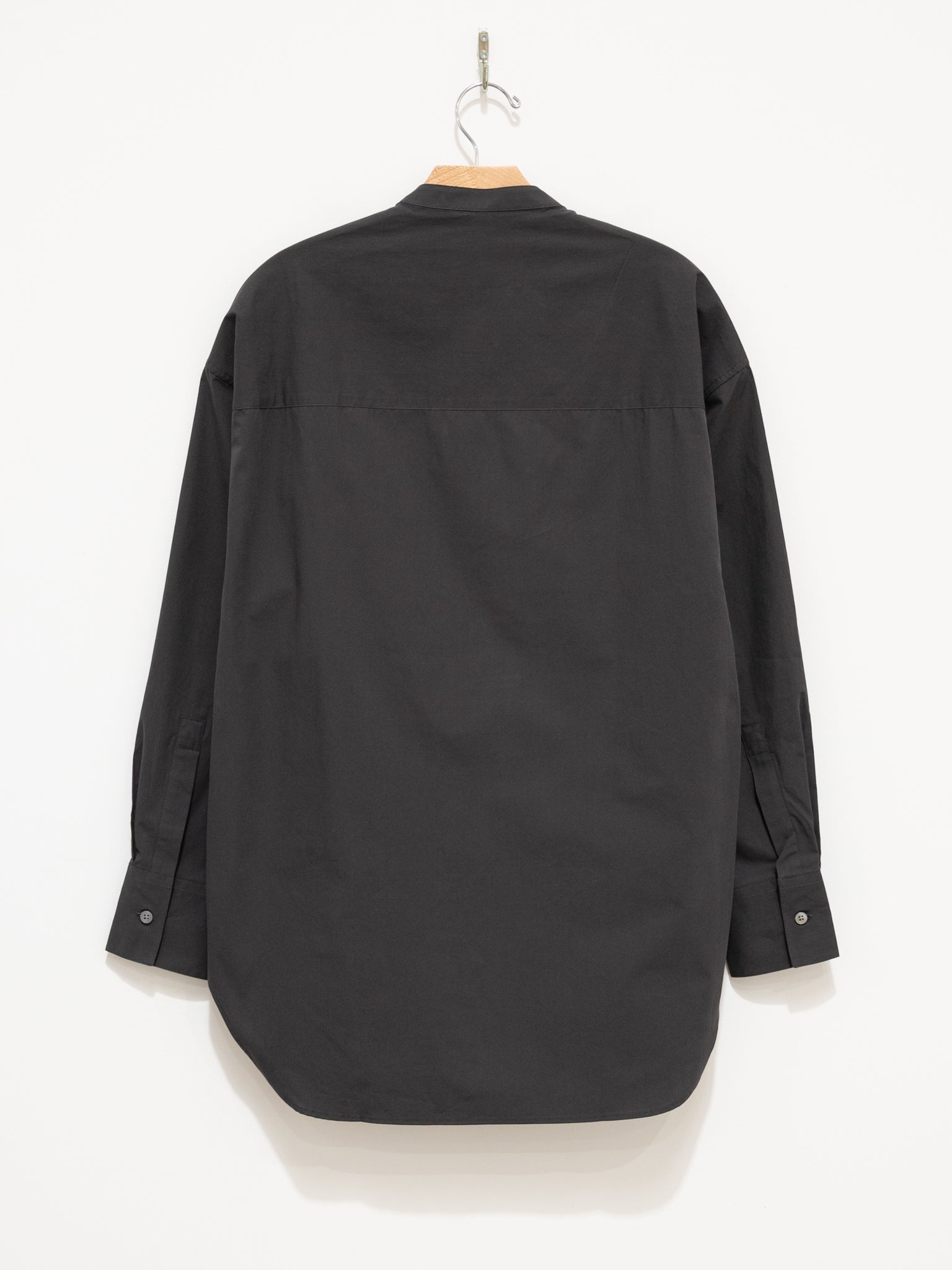 Frink Half Placket Shirt - Asphalt - 8
