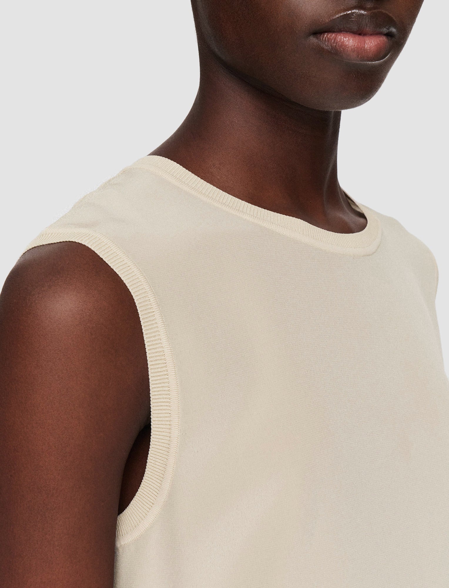 Silk Crepe de Soie Bley Blouse - 5