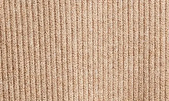 Wool Blend Rib Cardigan Coat - 7