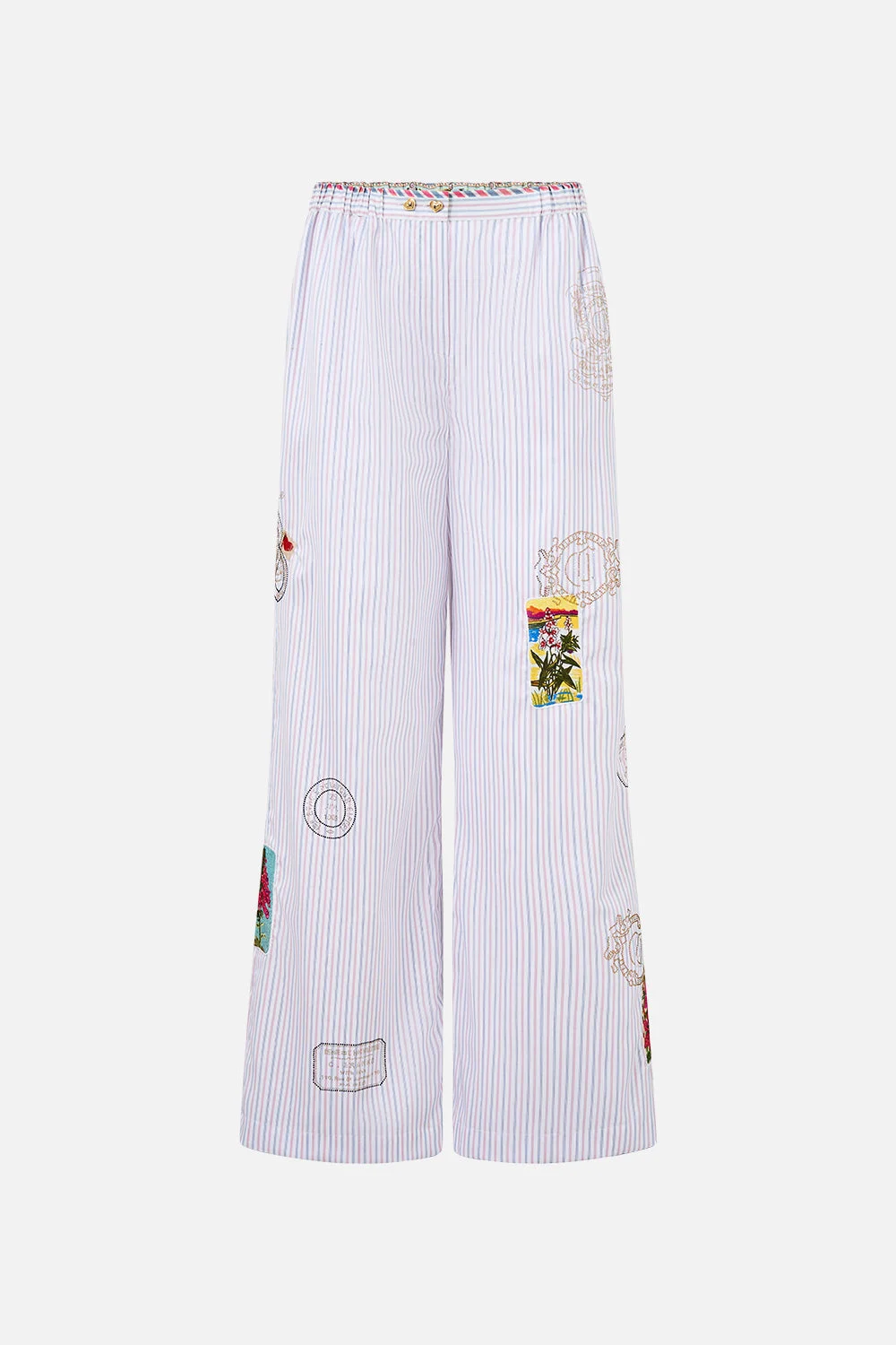 BUTTON FRONT LOUNGE PANT LA BELLE BOTANIQUE - 1