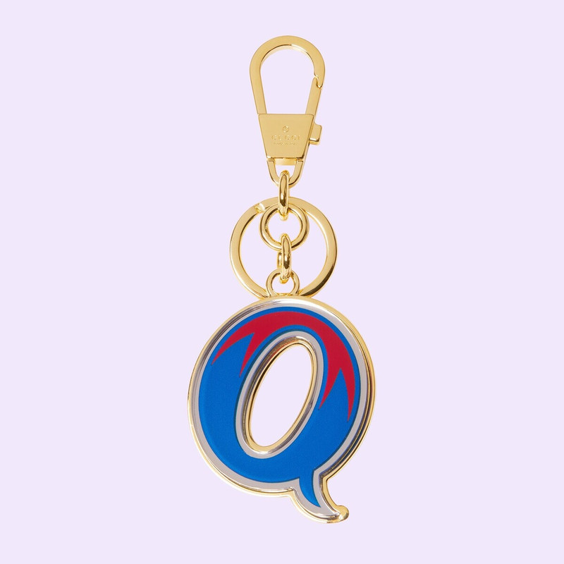 Letter Q Plexiglas keychain 1