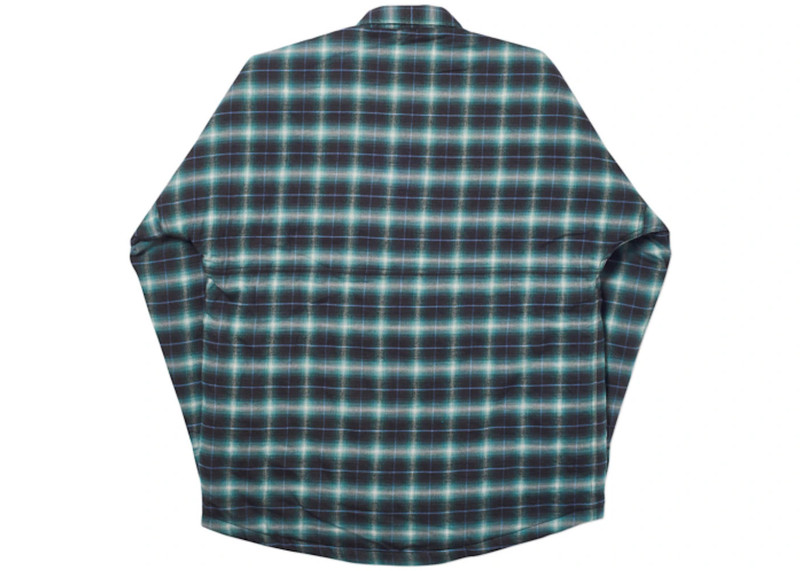 PALACE Palace Quacked Shirt Turquoise outlook