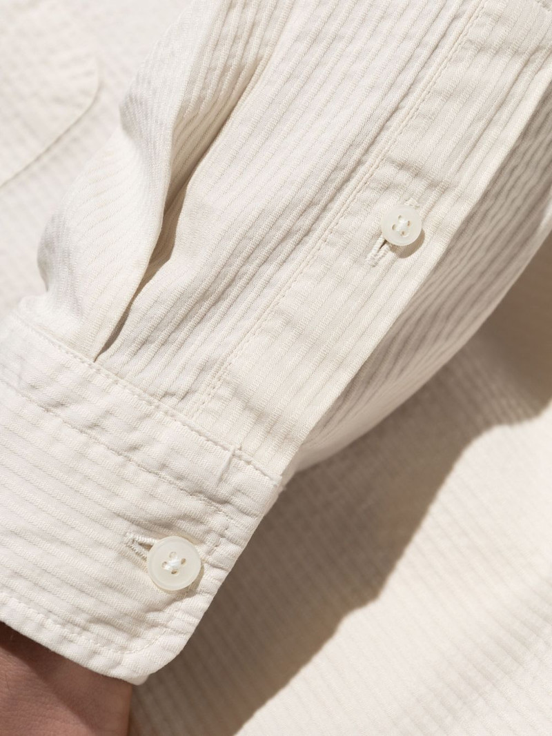 textured chest-pocket shirt 5