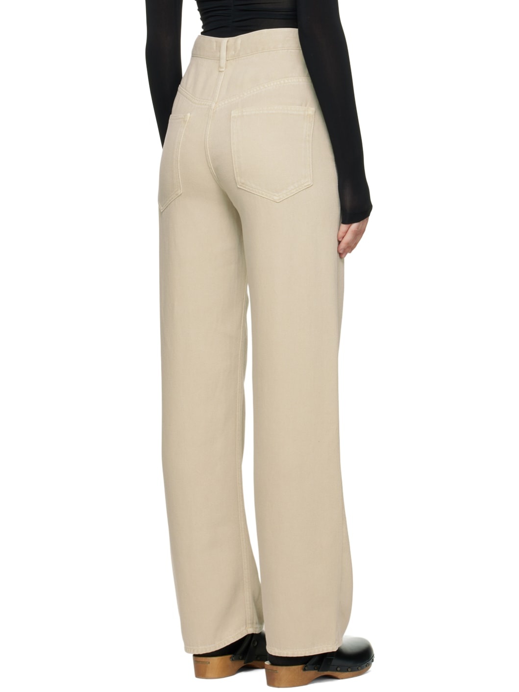 Beige Tilorsya Trousers - 3