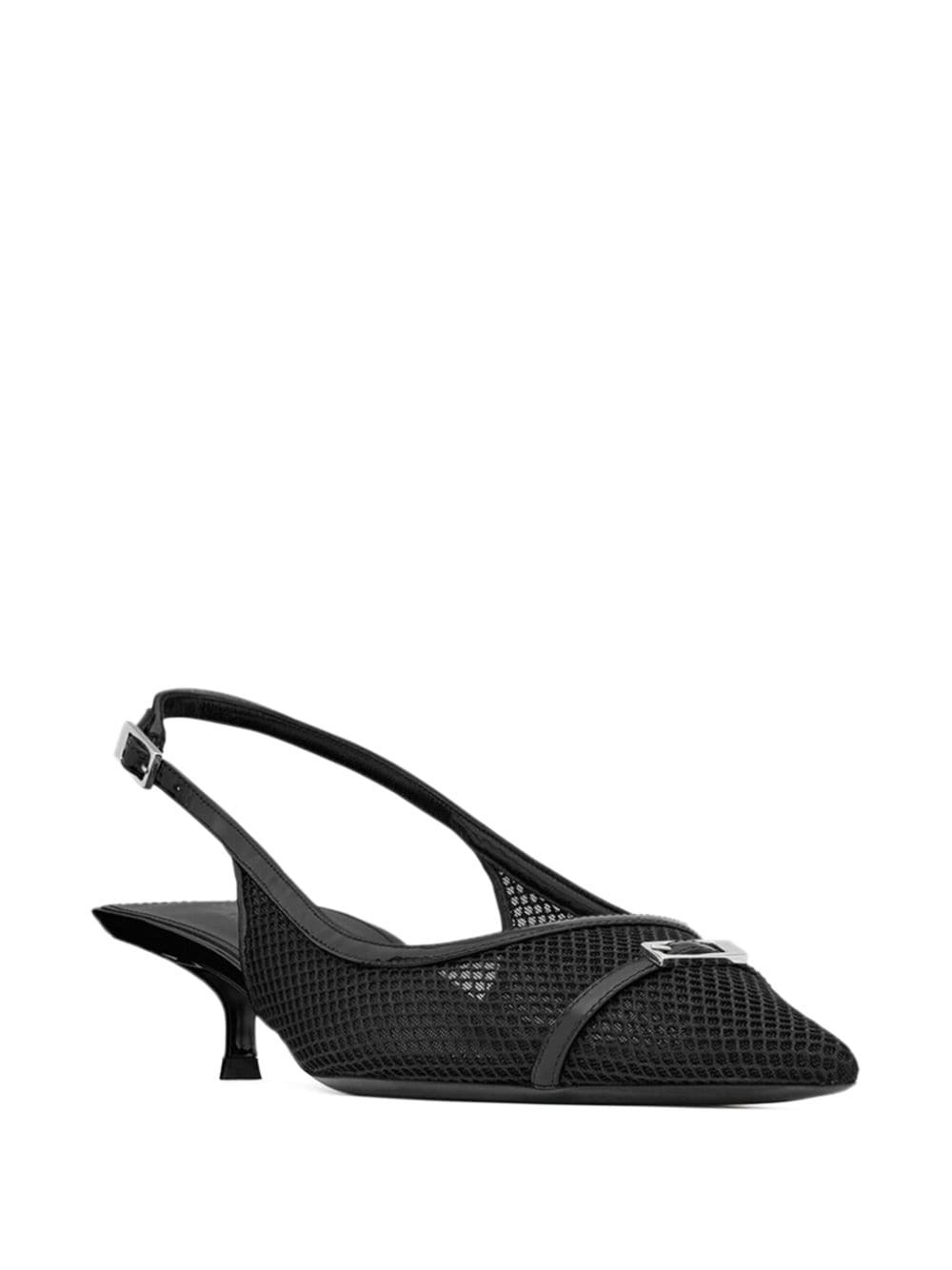 slingback mesh pumps - 2