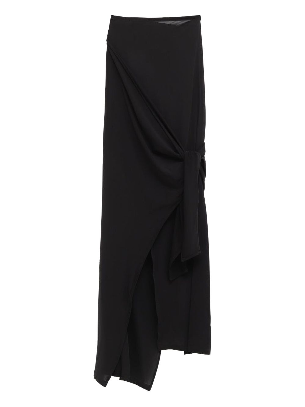 asymmetric maxi skirt - 2