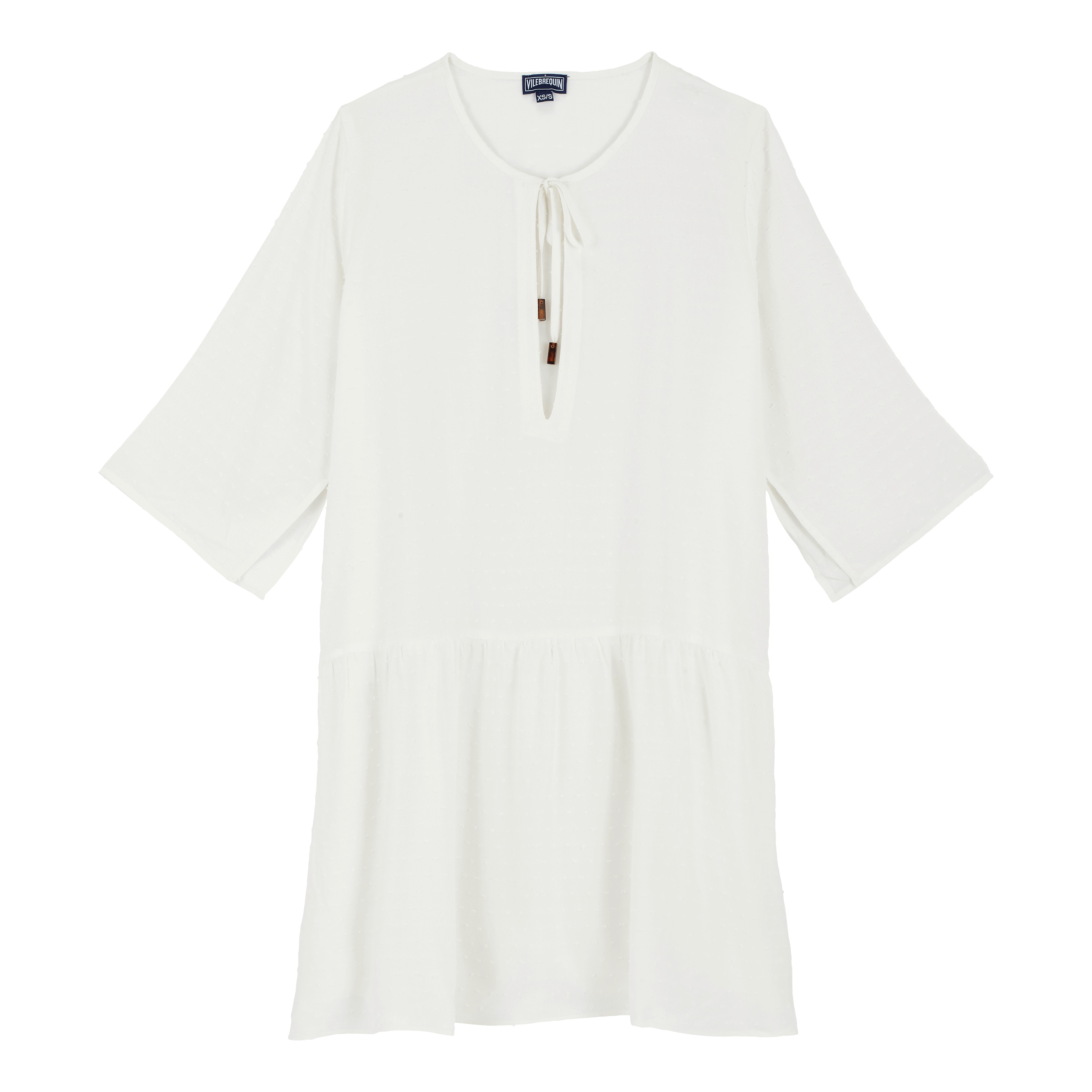 Women Plumetis Short Dress - 1
