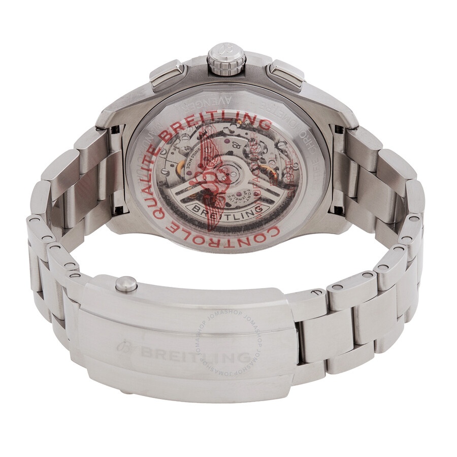 Breitling Avenger Chronograph Automatic Black Dial Ladies Watch AB0147101B1A1 - 3