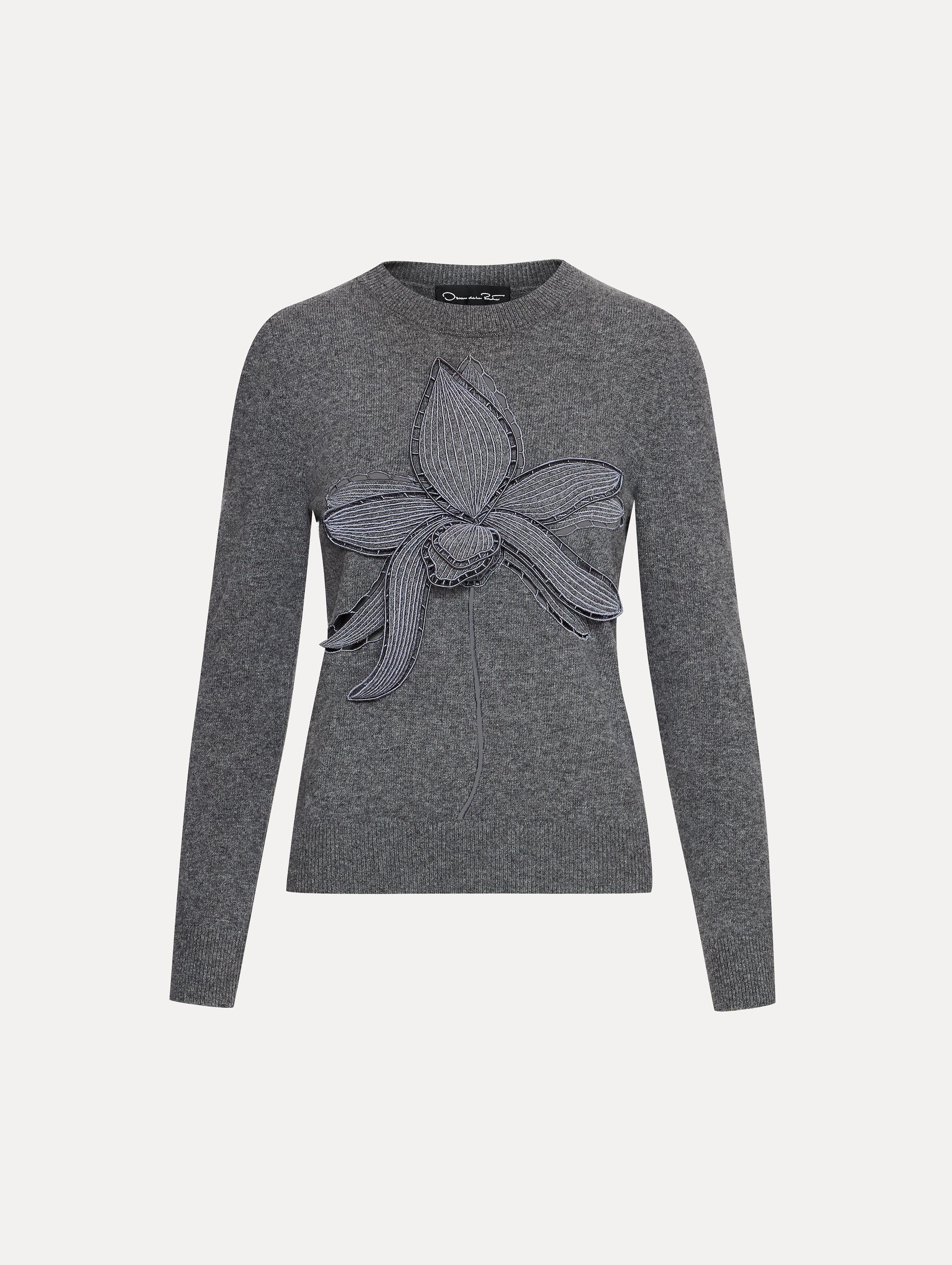 ORCHID EMBROIDERED PULLOVER - 1